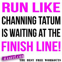 Channing Tatum running motivation posters fitness More