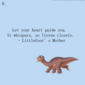Land before time quote