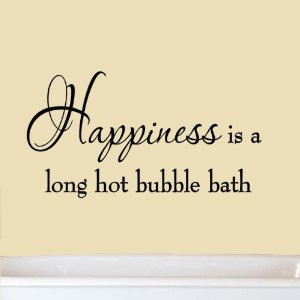 ... Bath Wall Decal Bathroom Quotes Shower Stickers Sayings Tub Lettering