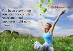 peace,Wayne Dyer, Happiness- Inspirational Quotes, Motivational ...