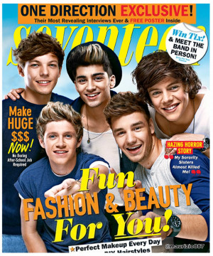 One Direction one direction,Seventeen Magazine (November) 2012