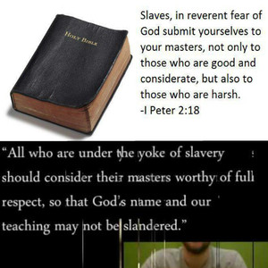 Quotes About Slavery In The Bible
