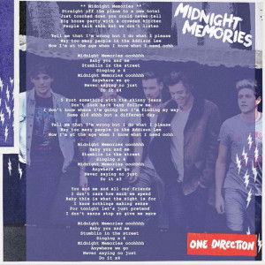 Midnight Memories lyrics!