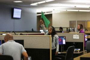 customer service agent at Covered California’s Concord call center ...
