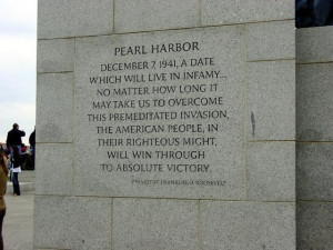 national world war ii memorial photo fdr quote