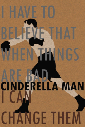Cinderella Man Minimalist Poster: Inspiration Movies, Man Movies, Tv ...