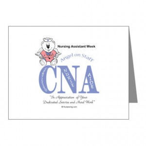 Week Gifts > Cna Week Thank You Cards & Note Cards > Nursing Assistant ...