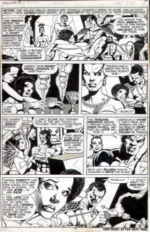 KANE, GIL / KLAUS JANSON - Jungle Action #9 pg 7, Black Panther by ...