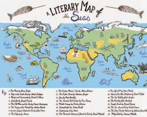 Literary Map of the Seas