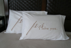 Love You Pillowcase