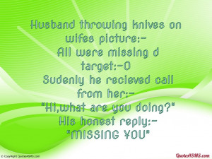 Husband Quotes Husband throwing knives on