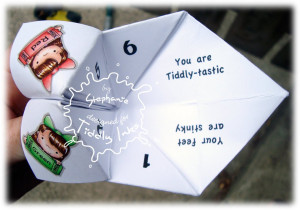 funny cootie catcher sayings