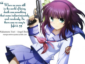 Anime Angel Beat Quotes