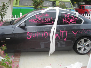 Crazy Ex Boyfriend Girlfriend Car Damage