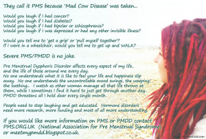 Pms Quotes Facebook Pms awareness week 2012