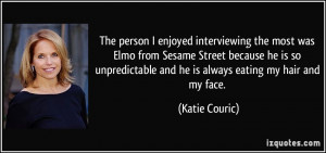 Sesame Street Quotes Elmo Elmo from sesame street