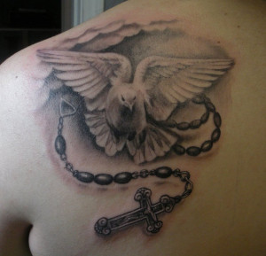 dove tattoo by JWheelwrighttattoos