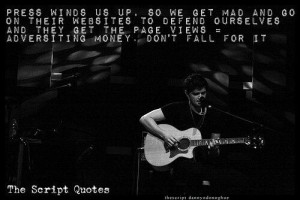 The Script - Quotes ans Lyrics