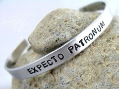 Harry Potter Bracelet Expecto Patronum Bright by foxwise on Etsy