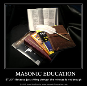 created by the artist, to spark a dialog regarding Masonic Education ...