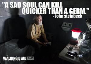 QUICKER THAN A GERM' | Quote | Who Said It: Hershel Greene (Scott ...