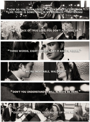 ... bass, ed westwick, gossip girl, leighton meester, love, quotes, text