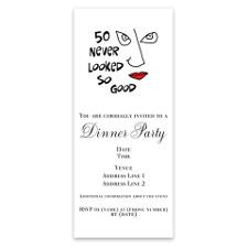 50th birthday sexy woman Invitations for
