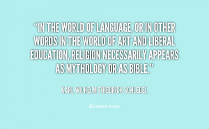 quote-Karl-Wilhelm-Friedrich-Schlegel-in-the-world-of-language-or-in ...