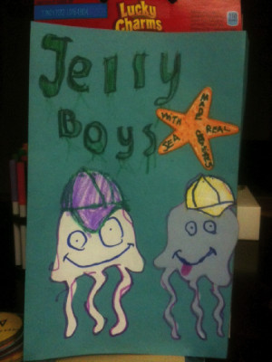 Reader art Jelly Boys Made with Real Sea Creatures