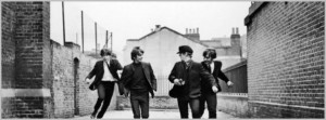 The Beatles Running Facebook Timeline Cover