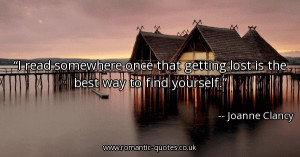 read-somewhere-once-that-getting-lost-is-the-best-way-to-find ...
