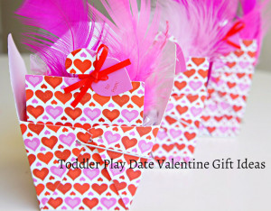 Toddler Play date Valentine Gifts.