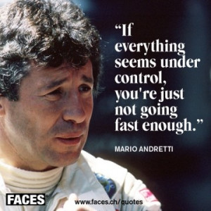 Mario Andretti Quote