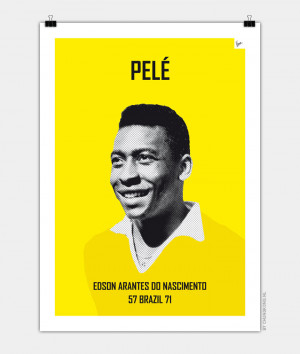 soccer quotes pele see it with your wall color scoring quote 2 soccer ...