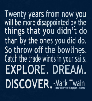 Mark Twain Twenty Years From Now