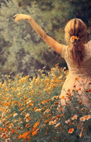 dancing in a field of daisies ... so beautiful | photo by i.anton