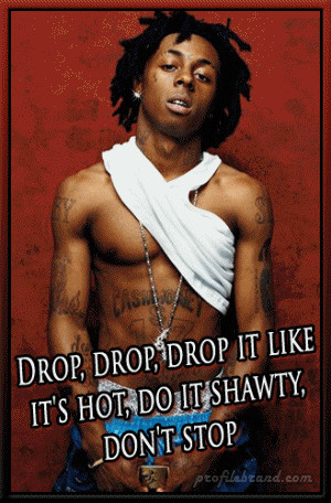 Artist: Lil Wayne | Album: Tha Block Is Hot | Song: Drop It Like It's ...