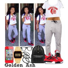 Hustle Gang, created by fashionsetstyler on Polyvore More
