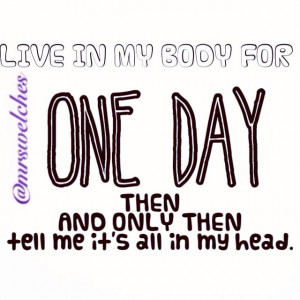 spoonie to every doctor who turned me away.