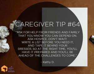 Caregiver Tip #64: Gather a Support List by Chelsia Hart