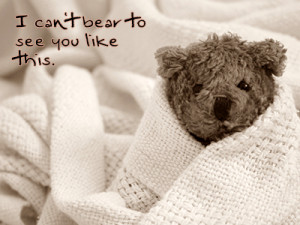 ... Can't Bear to See You Like This - Get Well Soon Wishes for Girlfriend