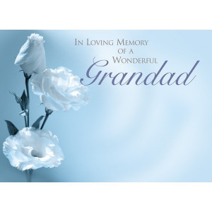 Memorial Male Relative - Large Card (6)