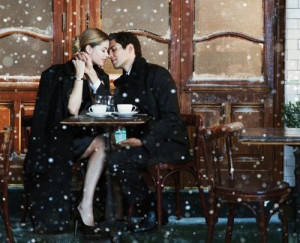 couple, love, romance, snow, winter