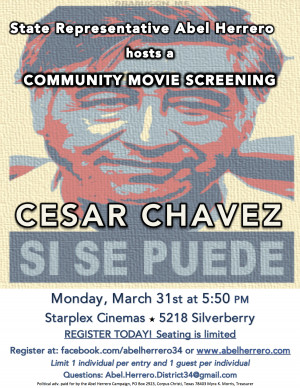Cesar Chavez Movie Screening