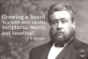 Charles Spurgeon: Growing a beard “is scriptural”
