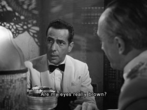salesonfilm:Top 10 Casablanca quotes: #10