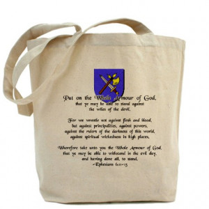 Angel Gifts > Angel Bags & Totes > Whole Armour of God Tote Bag