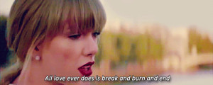 taylor swift break up quotes