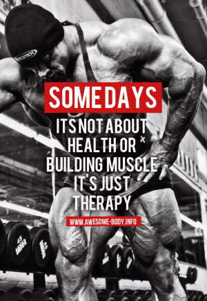 Gym Therapy | Bodybuilding Qoutes