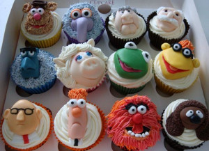 Muppet Cup Cakes. Full article: http://newslite.tv/2011/01/21/muppets ...